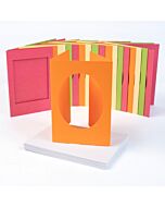 Summer Colours 16 Card Pack - Kraft & White Envelopes