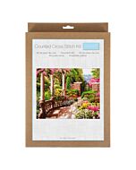 Trimits Cross Stitch Kit - Peace Garden