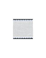 Stitch Garden 16 count 2in / 5cm White / Light Blue Edged Aida Band - metre