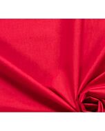 Bright Red Polycotton Backing Fabric 