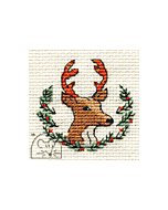 Christmas Stag Make Me For Christmas Stitch Kit 00M-207mmc
