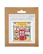 Trimits Mini Cross Stitch Kit - Toy Shop