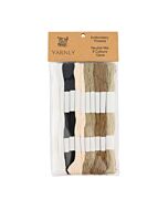 Yarnly Embroidery Threads - Neutral Mix