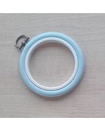 2.5in Round Coloured Flexi Hoop - Light Blue