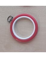 2.5in Round Coloured Flexi Hoop - Red