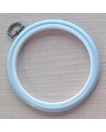 4in Round Coloured Flexi Hoop - Light Blue