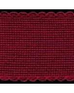2in / 5cm Burgundy Aida Band - 1m