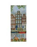 Amsterdam Scene Counted Cross Stitch Kit