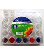 Siesta - Bead Storage Box - 30 jar