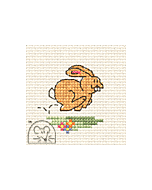 Mouseloft Funsize Cross Stitch Kit - Bunny 00M-105mms
