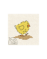 Mouseloft Funsize Cross Stitch Kit - Chick 00M-102mms
