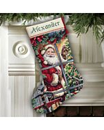 Dimensions Checking His List Kit - D708645 Cross Stitch Kit