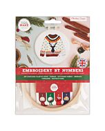  Simply Make Small Embroidery by Numbers Kit - Christmas Jumper