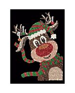  Simply Make Sequin Craft Kit - Christmas Reindeer