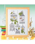 Cross Stitcher Project Pack - Issue 412 - Filigree & Feathers - Brittney 28 Count