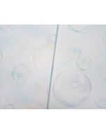Fabric of the Month - August 24 - Bubbles - Aida