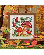 CrossStitcher Project Pack - Issue 427 - Fabulous Fungi