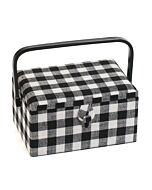 Sewing Box: Monochrome Gingham