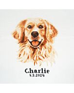 Trimits Dog Cross Stitch Kits: Golden Retriever