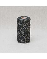 Baker's Twine Black and Gold Sparkle 100m Roll