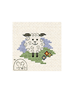 Mouseloft Funsize Cross Stitch Kit - Lamb 00M-106mms