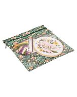 Woodblock Green - Project Pouch