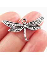 Pattern Dragonfly Charms (pk of 3)