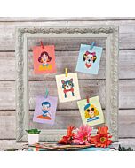 Cross Stitcher Magazine - Issue 413 - Small Faces - Fabric Only 