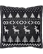 Rico Reindeer Felt Cushion Cross Stitch Kit