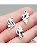 Seashell Charm x 3