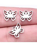 Small Butterfly Charms (pk of 3)