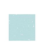 Zweigart 32ct Murano Turquoise With Light Splash - Off Cut - 18" x 27"