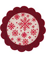 Rico Star Felt Hanger Cross Stitch Kit