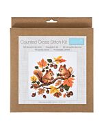 Trimits Squirrels Cross Stitch Kit