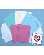 Valentine's Card Pack 8 Cards And Envelopes