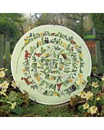 Cross Stitcher Project Pack - Issue 422 - Wildlife Spiral Project Pack With Hoop