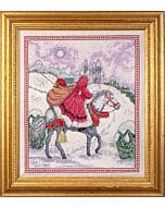 A Stranger Cometh Cross Stitch by the Susan Penny Design Studio