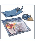 Woodblock Floral Accessories Bundle 1
