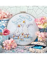 CrossStitcher Project Pack - Issue 435 - Splashing Around - With Hoop