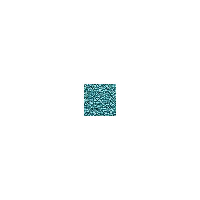 Antique Glass Beads 03507 - Satin Turquoise