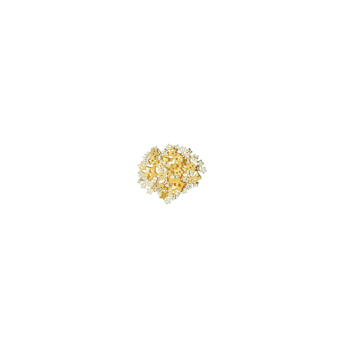 Craft Buttons - Yellow Stars (2.5g Pack)