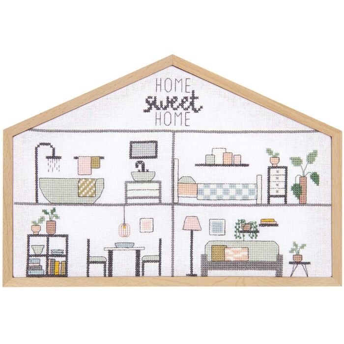 Rico Decorative Embroidery Frame - Wide House Large