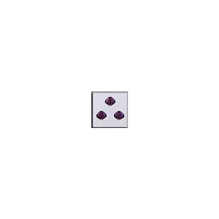 Crystal Treasures 13078 - Rondele Amethyst AB