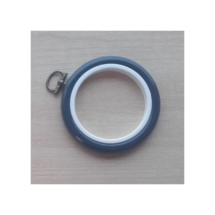 2.5in Round Coloured Flexi Hoop - Dark Blue