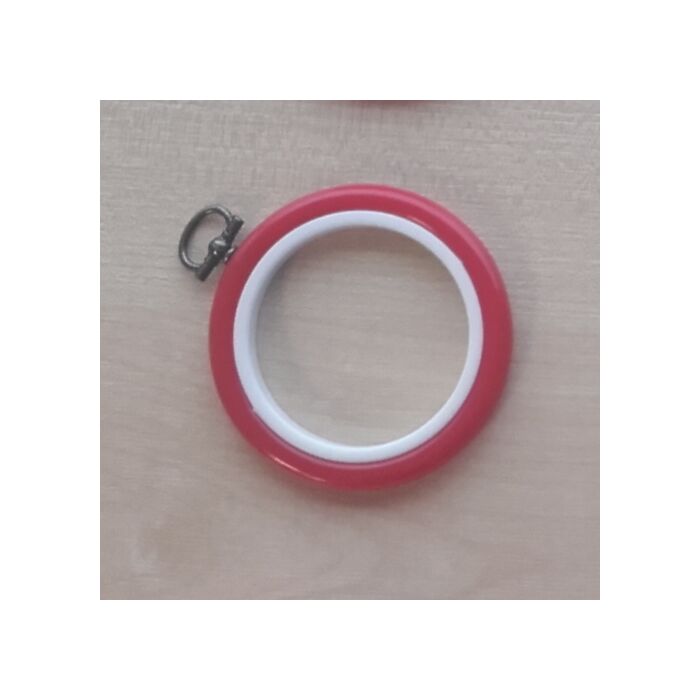2.5in Round Coloured Flexi Hoop - Red