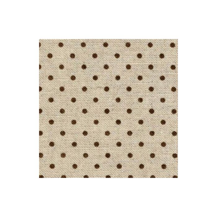 32 Count Belfast Natural & Brown Dot