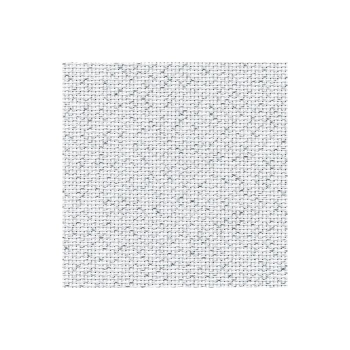 18 Count Aida White/Silver