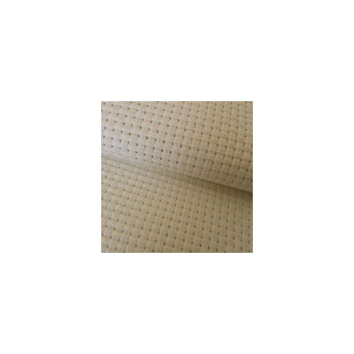6 Count Aida Binca Cream - Off Cut - 48 x 25cm