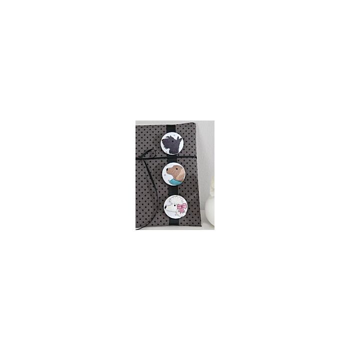 Rico Dog Buttons Embroidery Kit