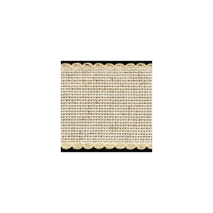 2in / 5cm Oatmeal Fleck Aida Band - 1m
